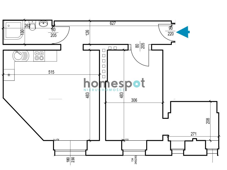 Mieszkanie 3-pokojowe Poznań Centrum, al. Karola Marcinkowskiego. Zdjęcie 12