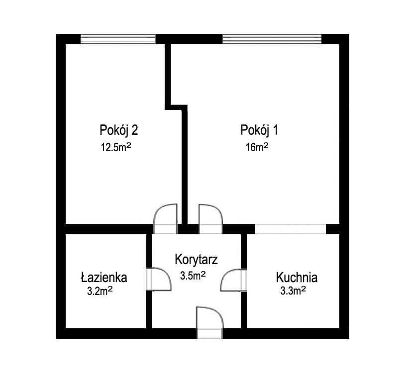 Mieszkanie 2-pokojowe Warszawa Bielany, ul. Szegedyńska