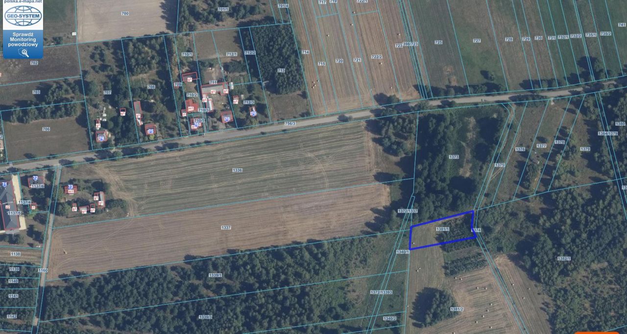 Działka rekreacyjna Lipiny. Zdjęcie 2