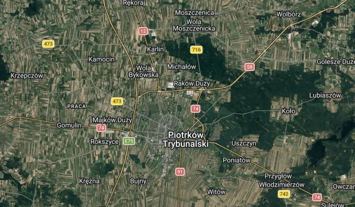 Działka rolna Piotrków Trybunalski, ul. Michałowska