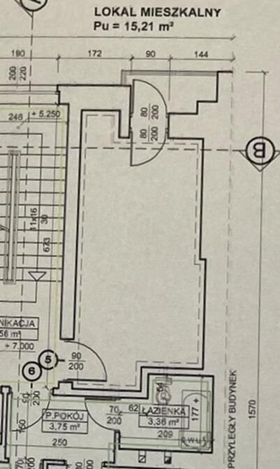 Mieszkanie 1-pokojowe Kraków Grzegórzki, ul. Mogilska. Zdjęcie 7