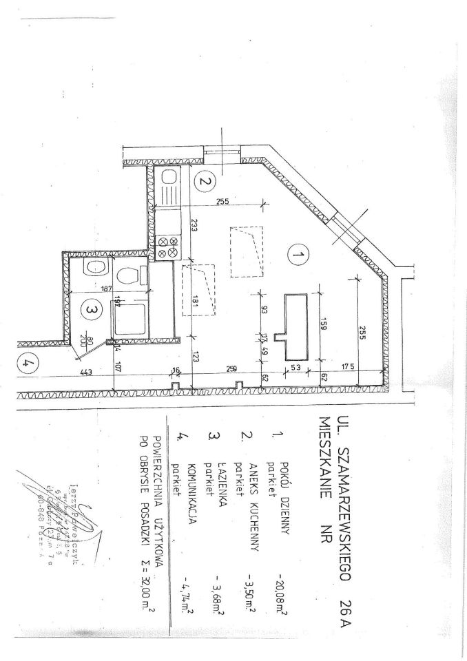 Mieszkanie 1-pokojowe Poznań Jeżyce, ul. Augustyna Szamarzewskiego. Zdjęcie 17