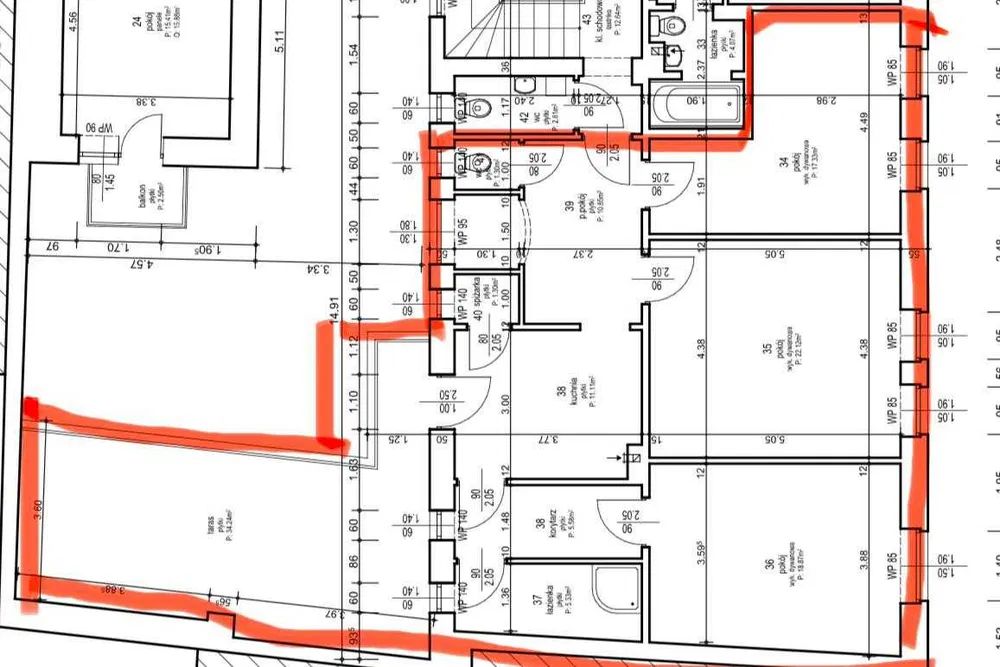 Mieszkanie 3-pokojowe Cieszyn, ul. Zamkowa. Zdjęcie 7