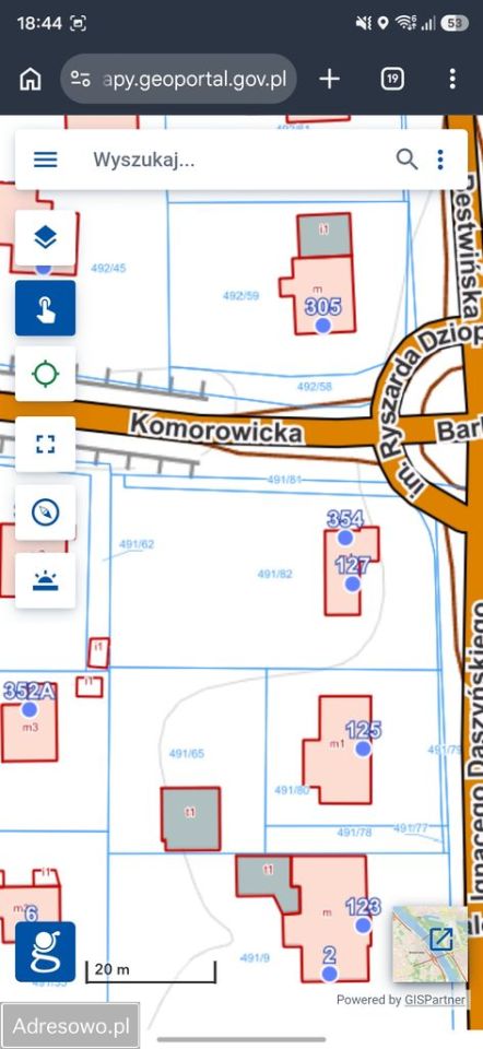 Działka inwestycyjna Bielsko-Biała Komorowice Krakowskie, ul. Ignacego Daszyńskiego. Zdjęcie 1