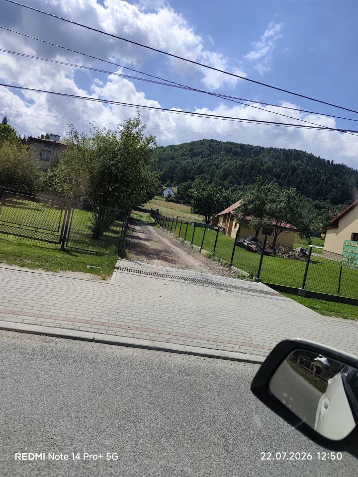 Działka budowlana Uście Gorlickie. Zdjęcie 3