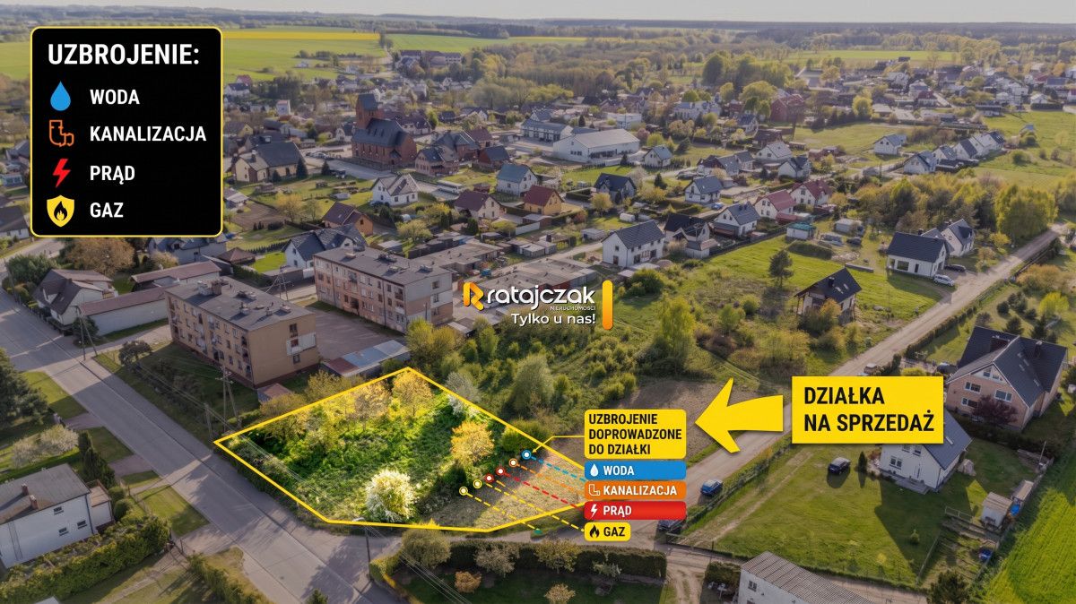Działka budowlana Wierzchucino, ul. Kapitańska. Zdjęcie 1