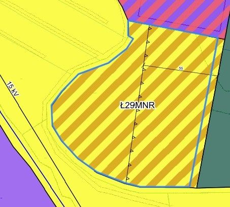 Działka rolno-budowlana Wodzierady. Zdjęcie 2