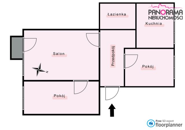 Mieszkanie 3-pokojowe Toruń, ul. Ludwika Rydygiera. Zdjęcie 20