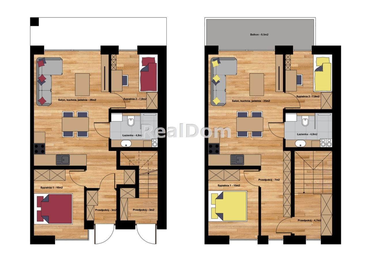 dom szeregowy, 4 pokoje Kraków Dębniki, ul. Spacerowa. Zdjęcie 8