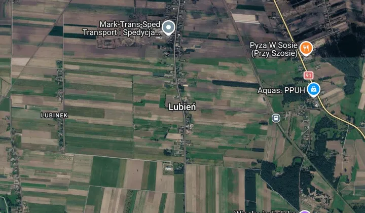 Działka budowlana Lubień