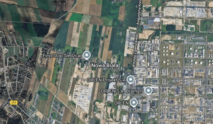 Działka inwestycyjna Nowa Biała