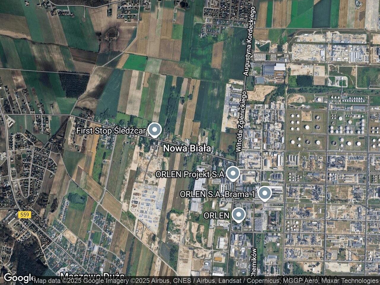 Działka inwestycyjna Nowa Biała