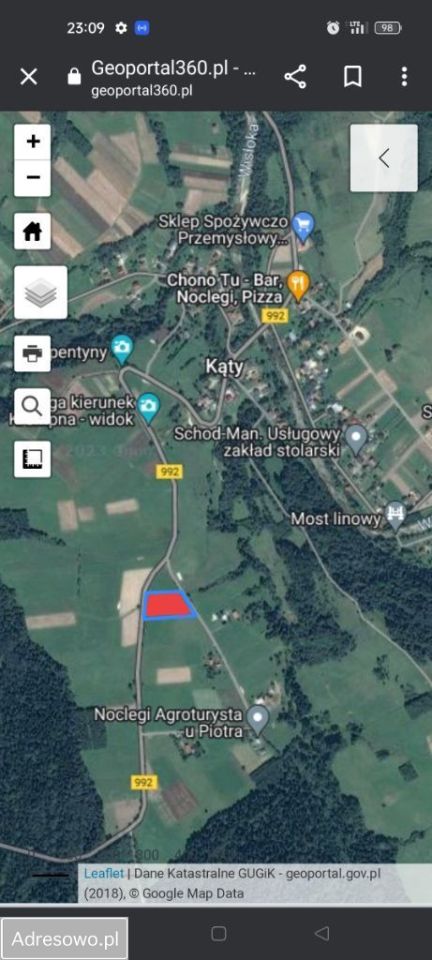 Działka budowlana Kąty. Zdjęcie 8