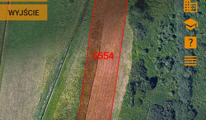 Działka inwestycyjna Rudna Mała