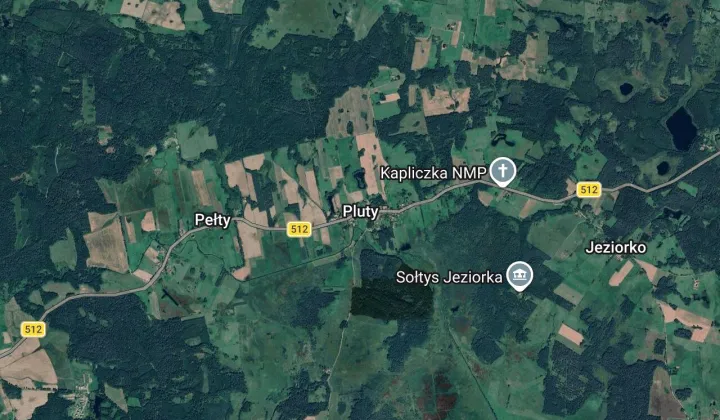 Działka rolna Pluty