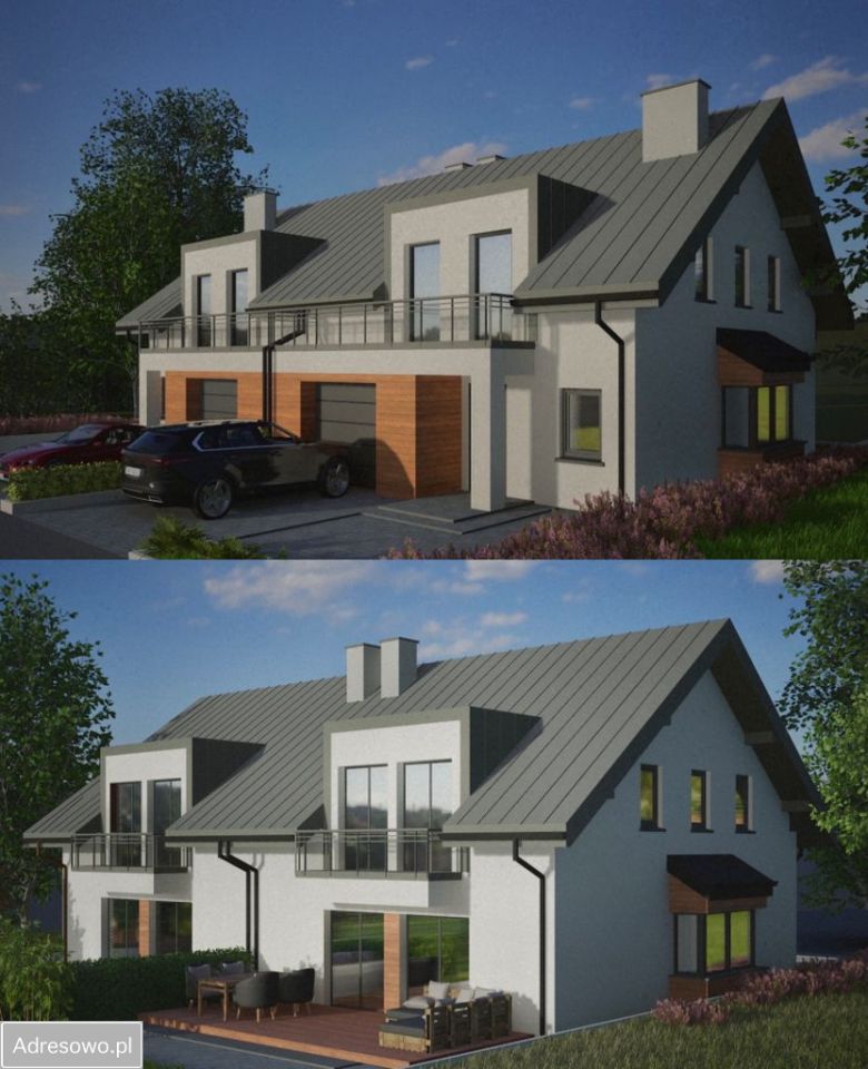 bliźniak, 5 pokoi Mordarka