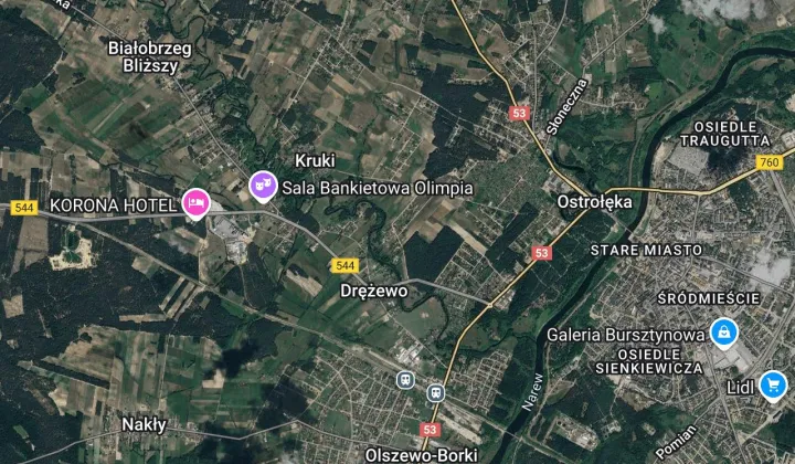 Działka rolno-budowlana Drężewo, ul. Podrężewska