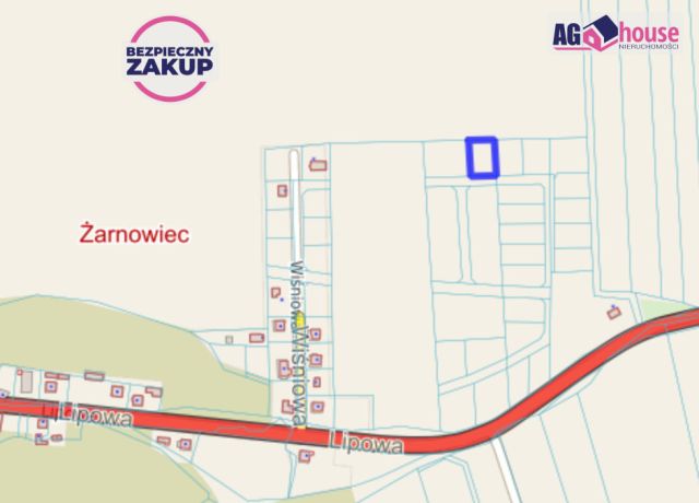 Działka inwestycyjna Żarnowiec. Zdjęcie 3