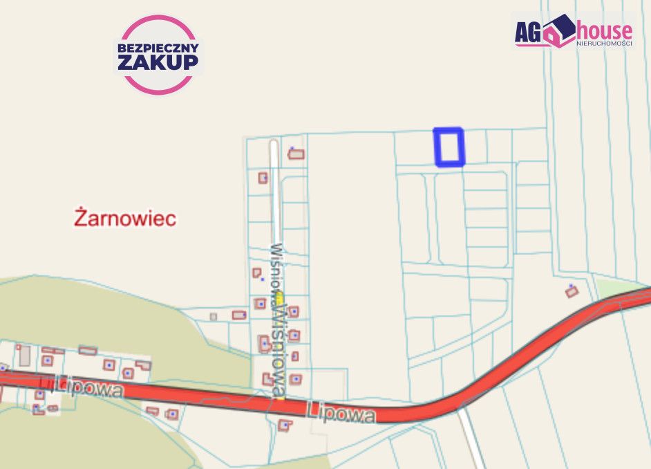 Działka inwestycyjna Żarnowiec. Zdjęcie 3