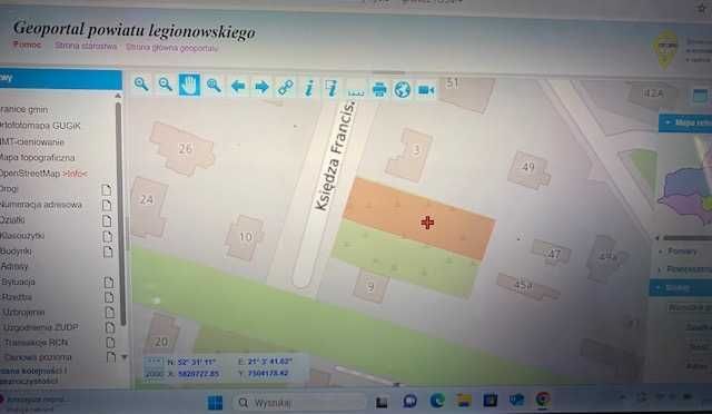 Działka budowlana Serock, ul. Romualda Traugutta