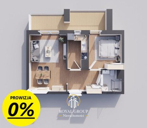 Mieszkanie 2-pokojowe Lublin Konstantynów, ul. Nałęczowska. Zdjęcie 6