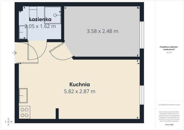 Mieszkanie 2-pokojowe Wejherowo, ul. Jana III Sobieskiego. Zdjęcie 12