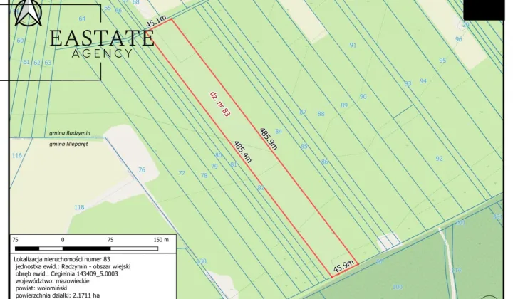 Działka rolna Cegielnia