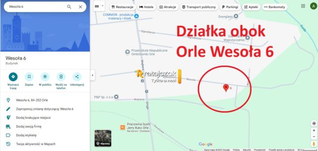 Działka budowlana Orle, ul. Wesoła. Zdjęcie 17