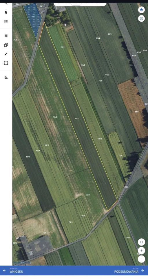 Działka rolna Majdan Krynicki. Zdjęcie 2