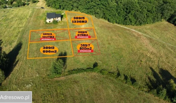 Działka budowlana Śliwnik