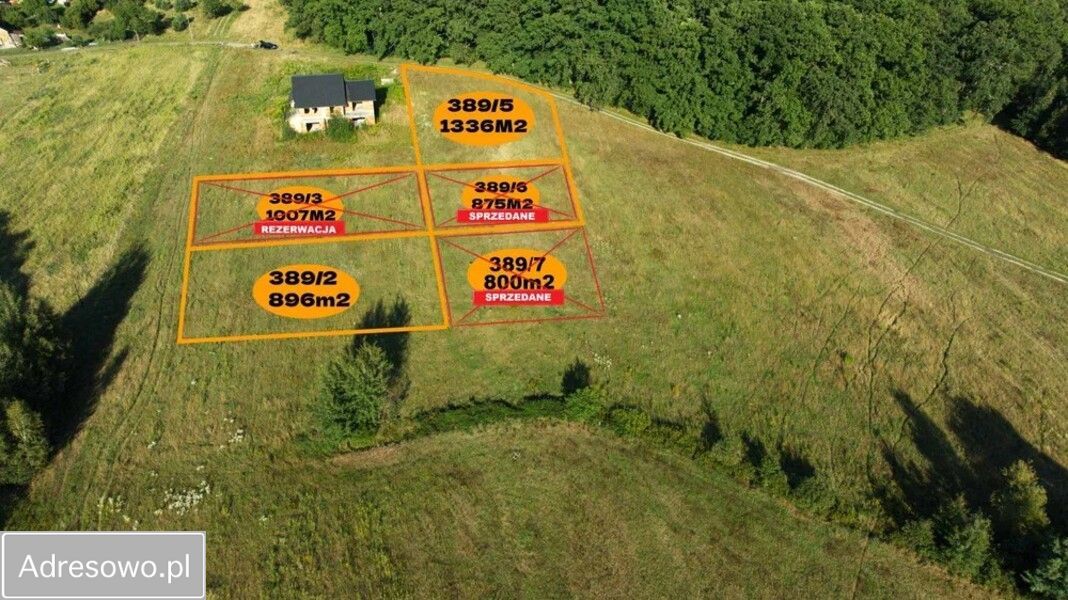 Działka budowlana Śliwnik