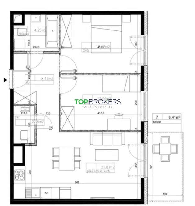 Mieszkanie 3-pokojowe Warszawa Praga-Północ, ul. Wileńska. Zdjęcie 8
