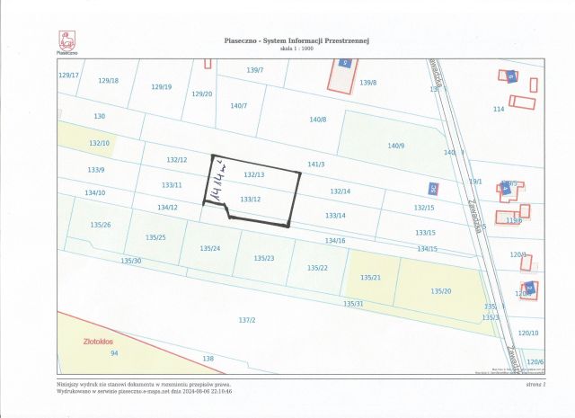 Działka budowlana Wólka Pracka Zawady, ul. Zawadzka. Zdjęcie 1
