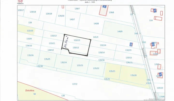 Działka budowlana Wólka Pracka Zawady, ul. Zawadzka