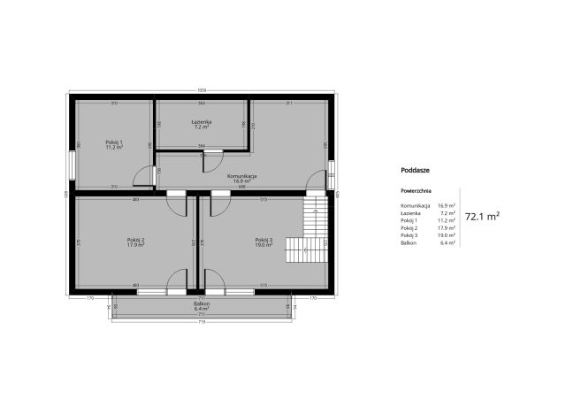 dom wolnostojący, 6 pokoi Gostynin, ul. Stefana Fabiszewskiego. Zdjęcie 12