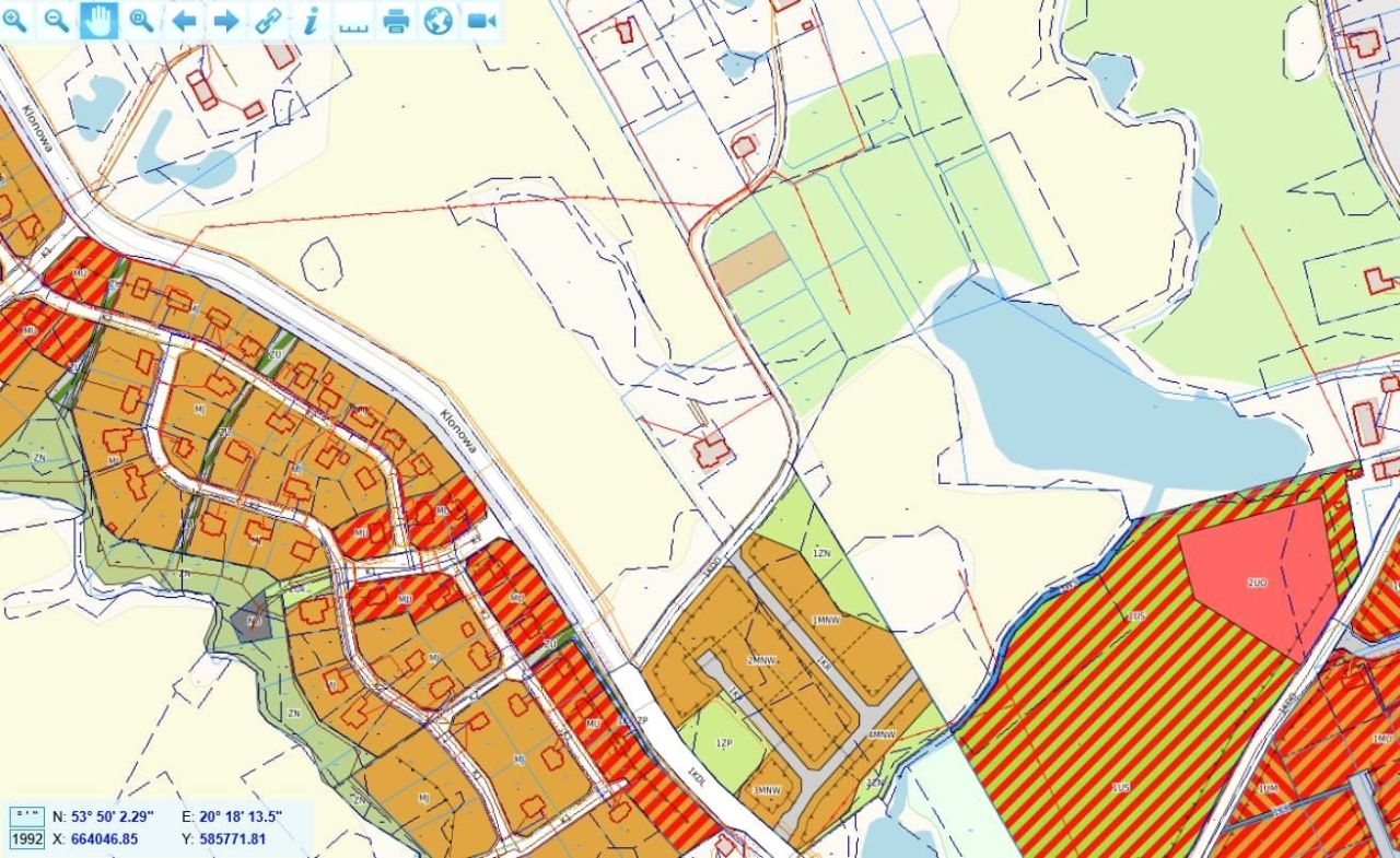 Działka rolno-budowlana Jonkowo, ul. Klonowa. Zdjęcie 3
