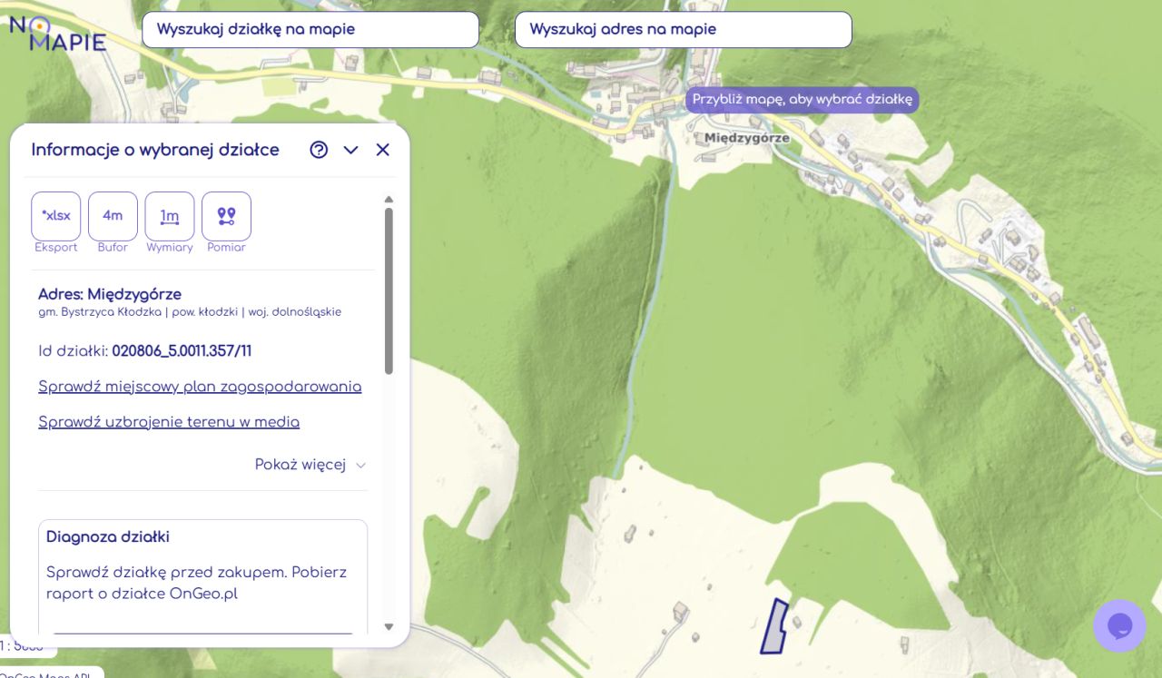 Działka budowlana Międzygórze, ul. Pocztowa. Zdjęcie 7