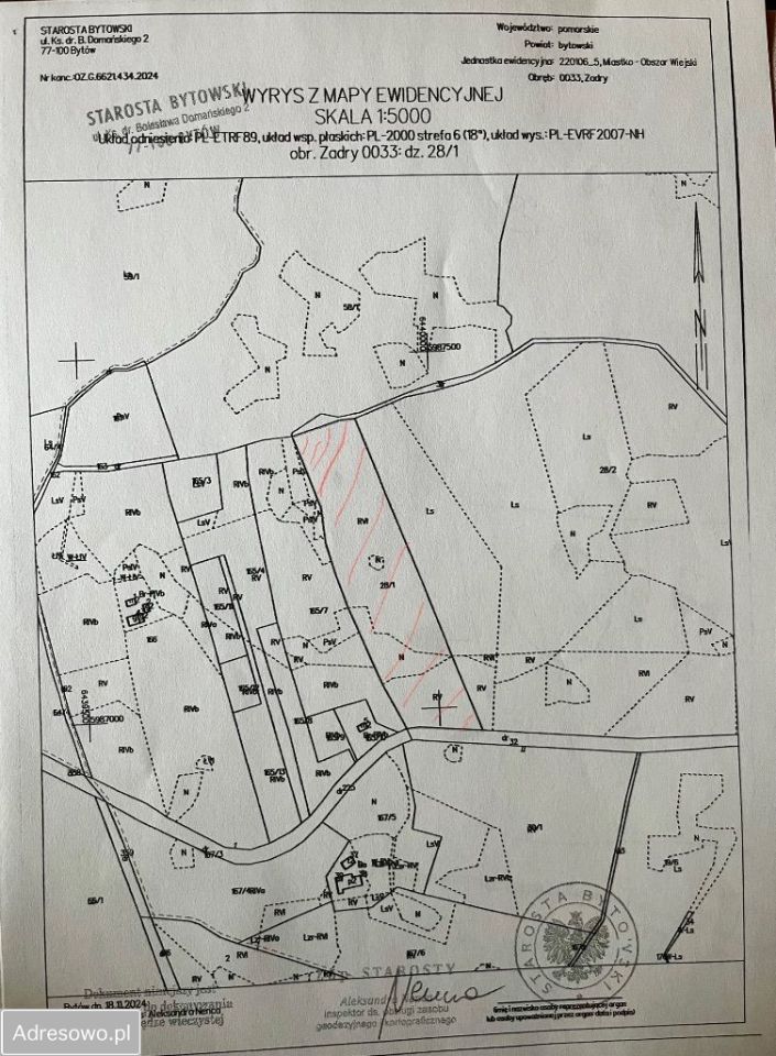 Działka rolno-budowlana Zadry. Zdjęcie 2