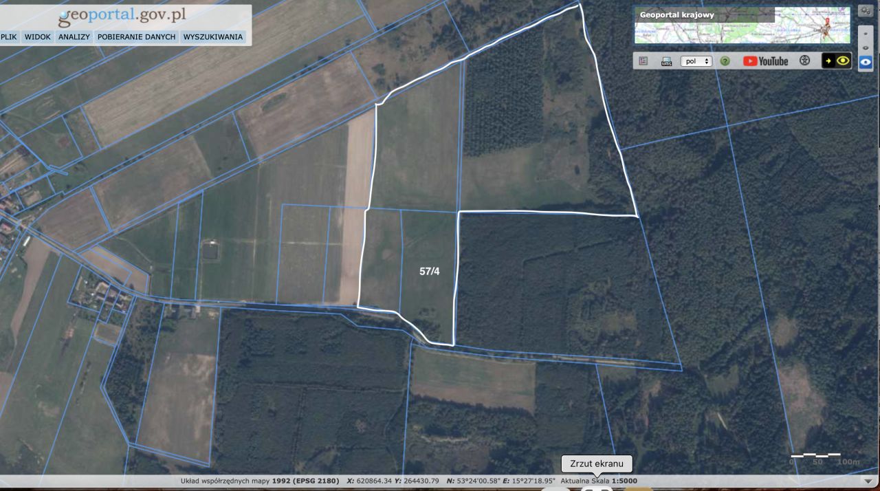 Działka siedliskowa Biała. Zdjęcie 5