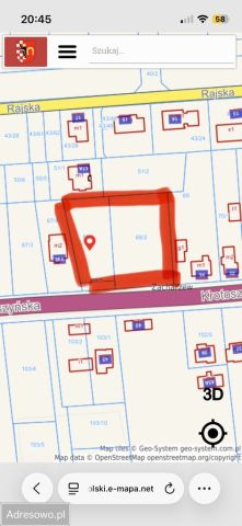 Działka inwestycyjna Zacharzew, ul. Krotoszyńska. Zdjęcie 1