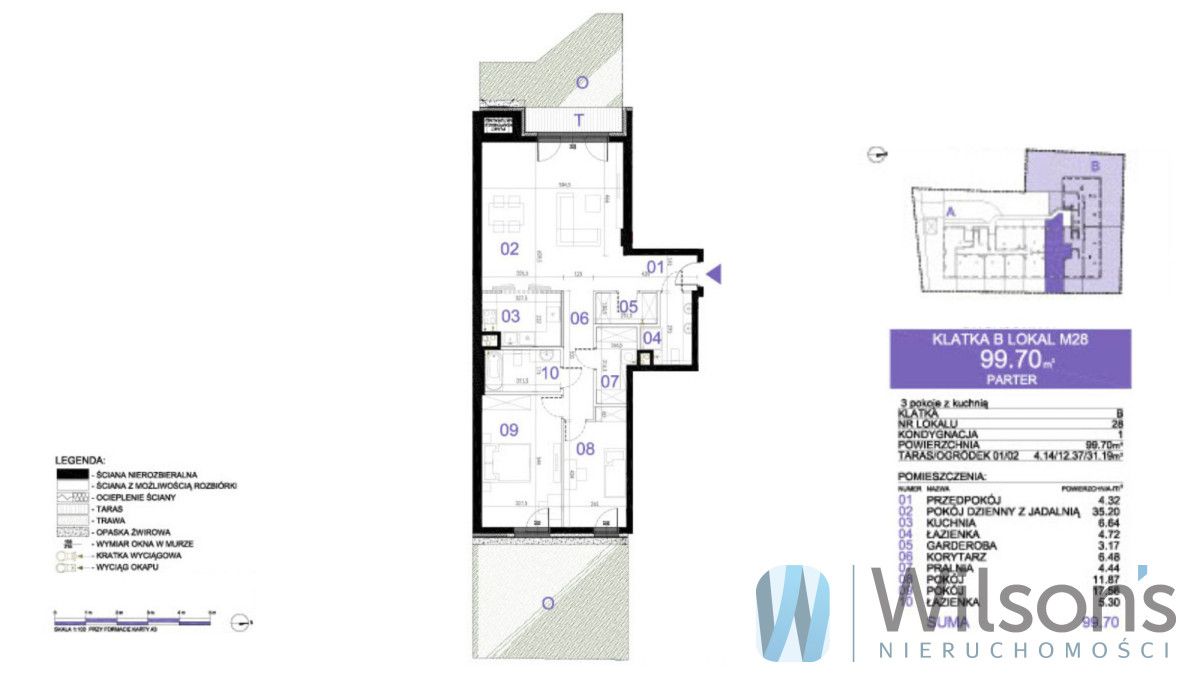 Mieszkanie 3-pokojowe Piastów, ul. Stanisława Bodycha. Zdjęcie 5
