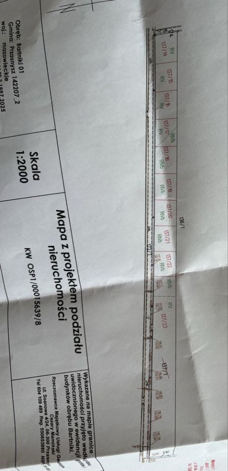 Działka budowlana Bartniki. Zdjęcie 1