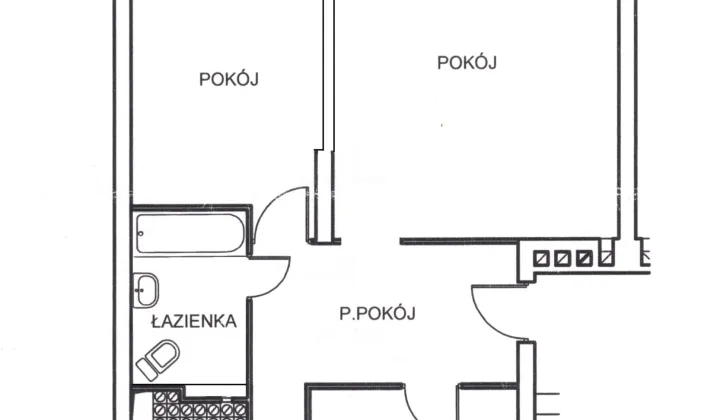 Mieszkanie 3-pokojowe Skierniewice Centrum, ul. Jana III Sobieskiego