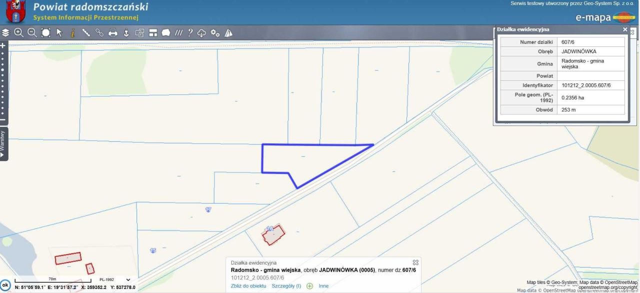 Działka budowlana Konradów. Zdjęcie 5