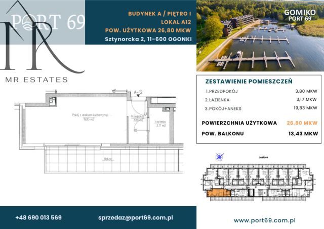 Mieszkanie 1-pokojowe Ogonki, ul. Sztynorcka. Zdjęcie 25