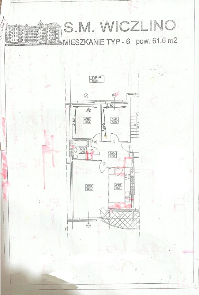Mieszkanie 3-pokojowe Gdynia Dąbrowa, ul. Lukrecjowa. Zdjęcie 18