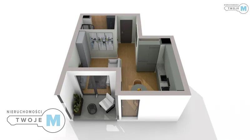 Mieszkanie 1-pokojowe Kielce. Zdjęcie 7