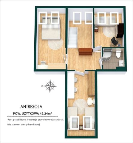 Mieszkanie 5-pokojowe Wrocław, ul. Zwycięska. Zdjęcie 23