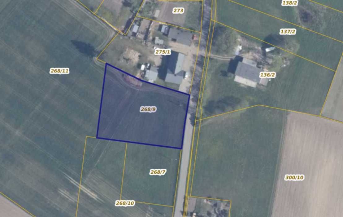 Działka budowlana Małe Chełmy