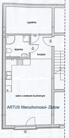 Mieszkanie 2-pokojowe Złotów. Zdjęcie 2